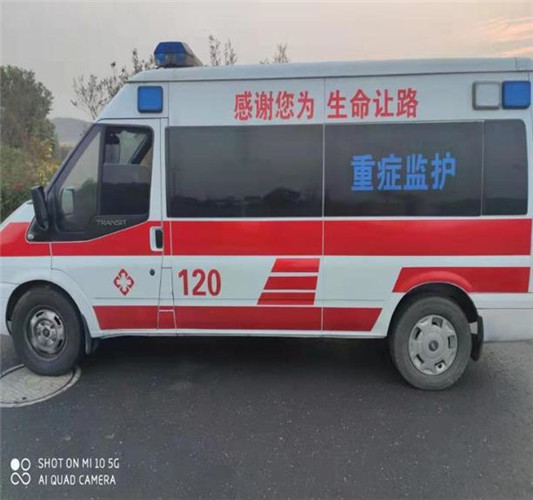 雁江救护车出租服务案例3